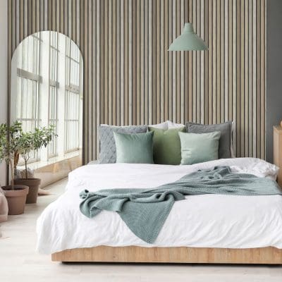 Illusion Slats Wallpaper