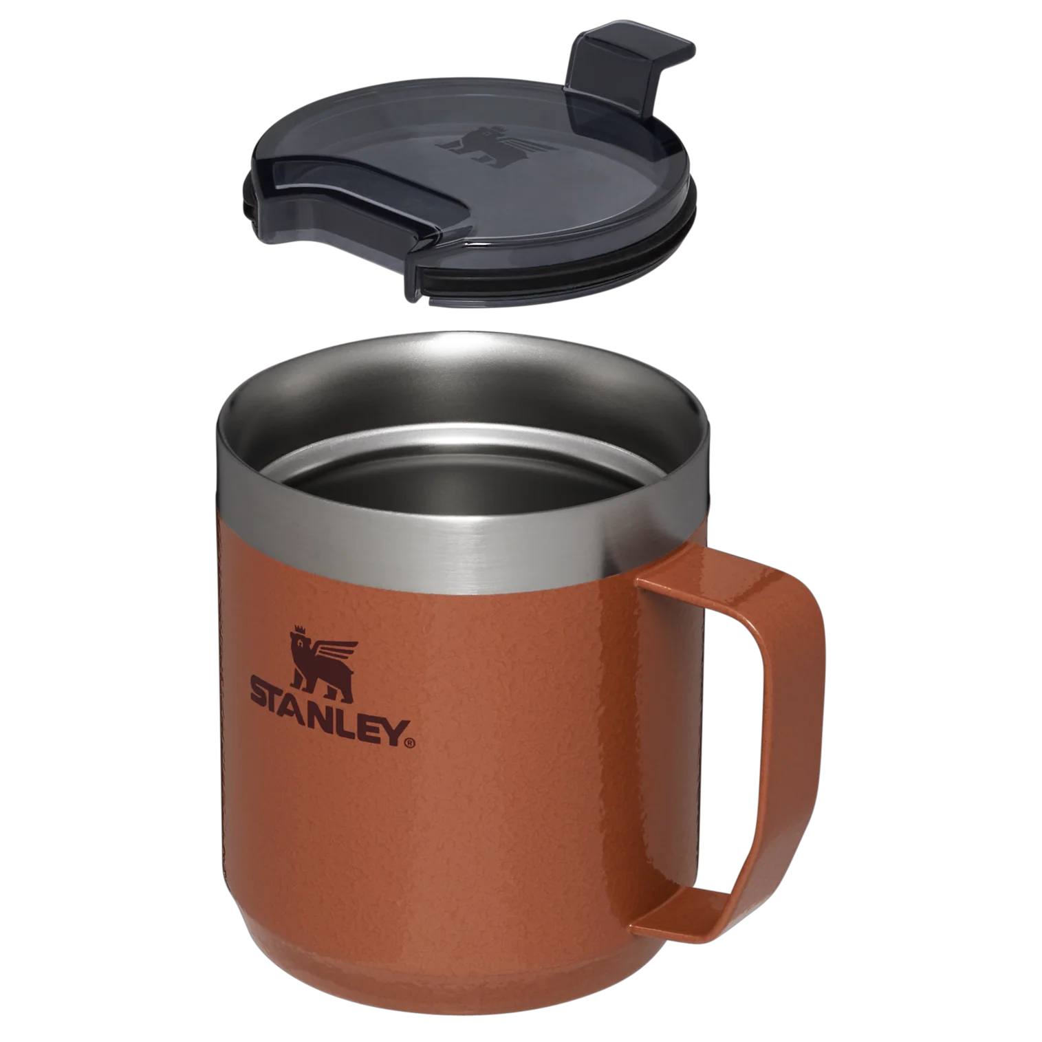 Stanley Classic Legendary Camp Mug | 0.35L Hammertone Clay - Image 2