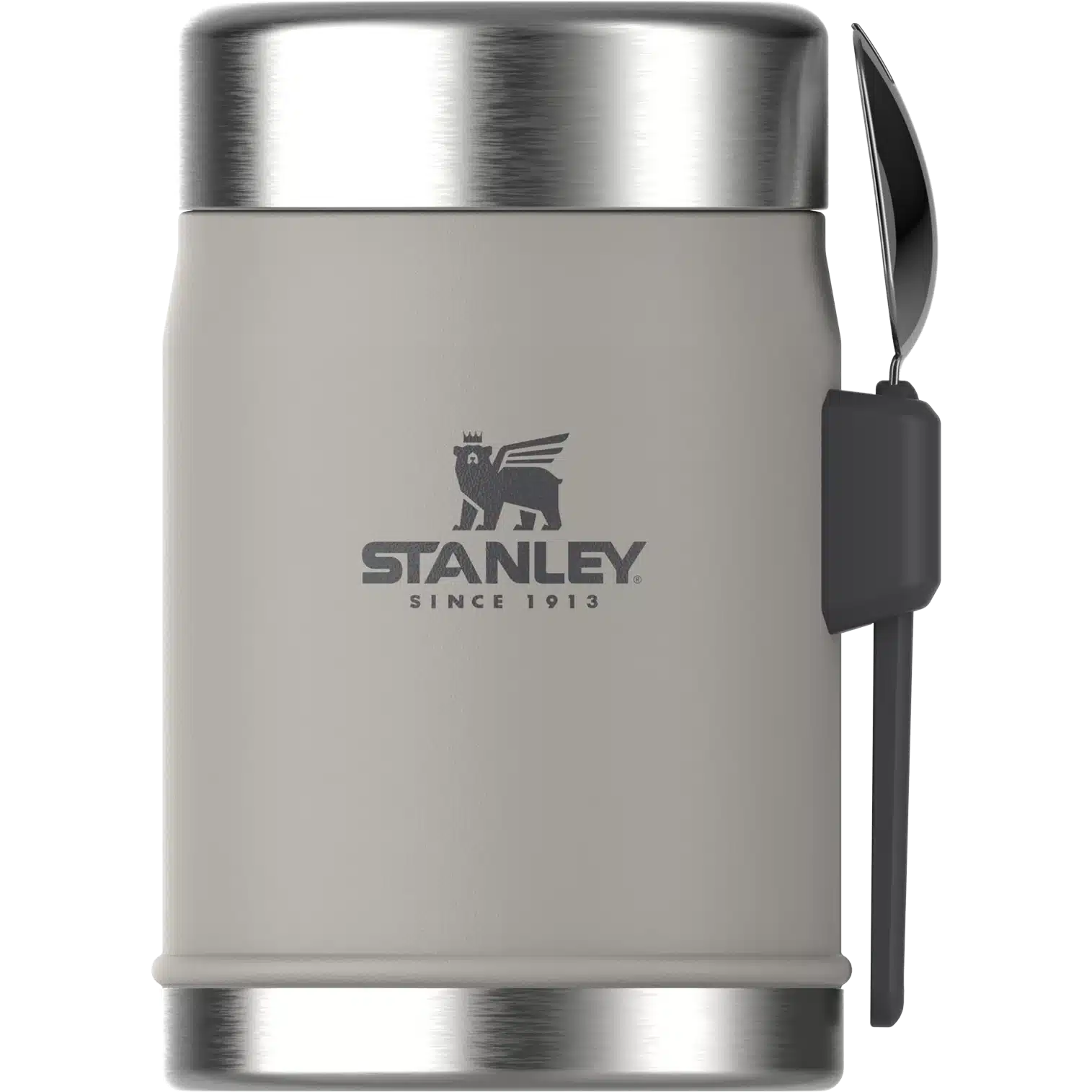 Stanley Classic Legendary Food Jar + Spork | 0.4L Ash 1 Stanley Classic Legendary Food Jar + Spork | 0.4L Ash