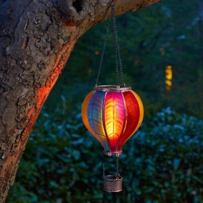 Rainbow Flaming Balloon Light