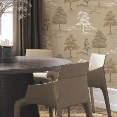 Carlotta Tree Champagne Wallpaper