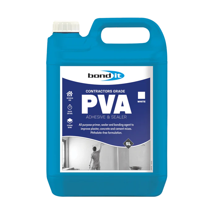 Bond It Contractors PVA Adhesive & Sealer 5L 1 Bond It Contractors PVA Adhesive & Sealer 5L
