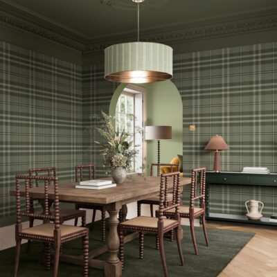 Eildon Weave Forest Wallpaper
