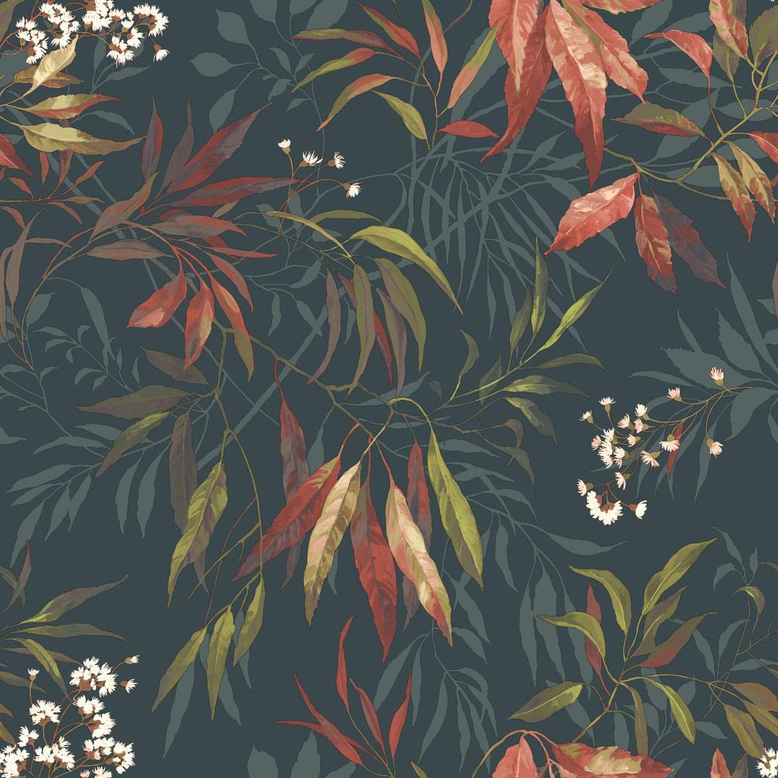 Kanata Russet Dark Blue Wallpaper 2 Kanata Russet Dark Blue Wallpaper - Image 2