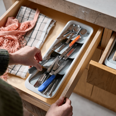 Joseph Joseph DrawerStore™ Compact Tiered Cutlery Organiser