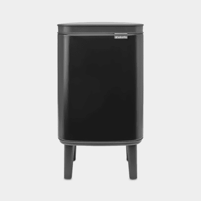Brabantia Bo Waste Bin Hi 4L - Matt Black (227028)
