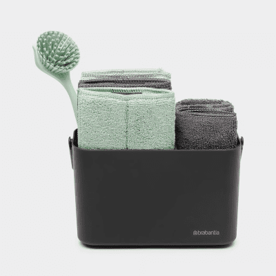 Brabantia Sink Side Cleaning Set Grey