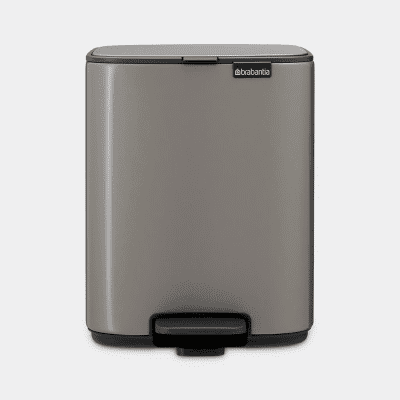Brabantia Bo Pedal Bin 7L Platinum