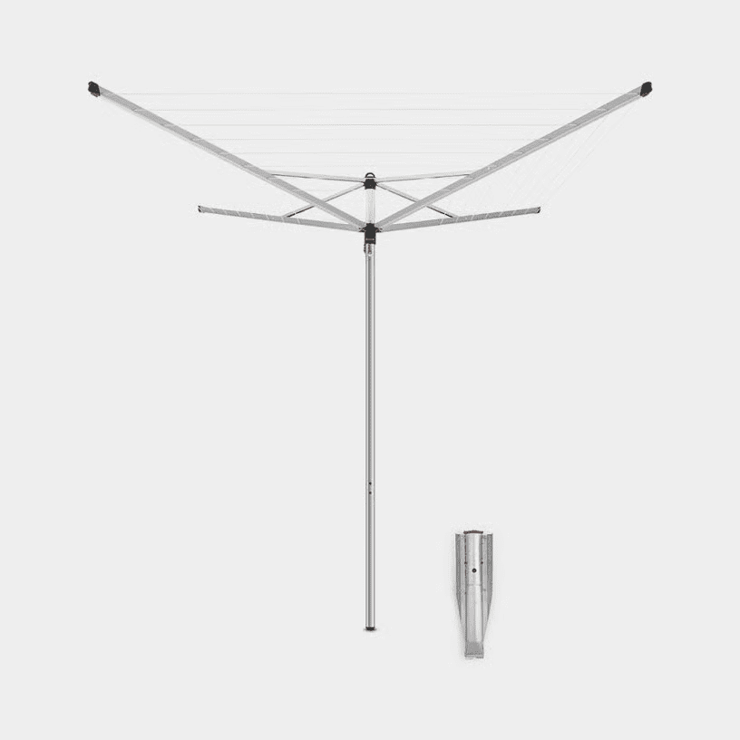 Brabantia Topspinner 40m Rotary Airer with Ground Tube (310768) 1 Brabantia Topspinner 40m Rotary Airer with Ground Tube (310768)