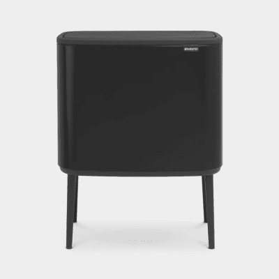 Brabantia Bo Touch Bin 11 + 23L Matt Black