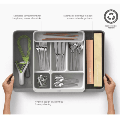 Joseph Joseph DrawerStore™ Expanding Cutlery, Utensil & Gadget Organiser
