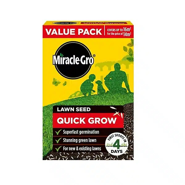 Miracle-Gro Quick Grown Lawn Seed - 16m2 1 Miracle-Gro Quick Grown Lawn Seed - 16m2
