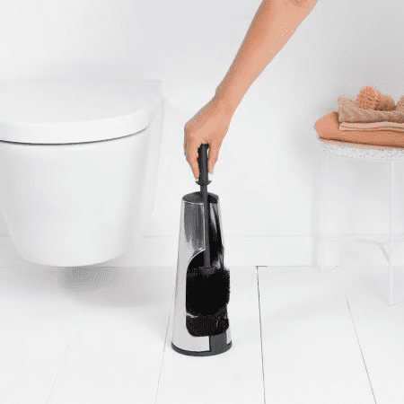Brabantia Toilet Brush and Holder - Brilliant Steel (414640) 1 Brabantia Toilet Brush and Holder - Brilliant Steel (414640)