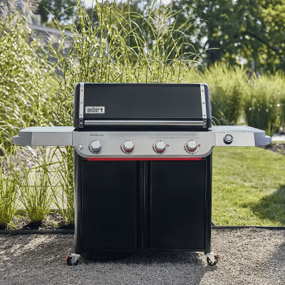 Weber Genesis E-425W Gas Barbecue | 4-Burner Sear Zone BBQ