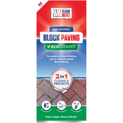 Block Blitz Block Paving Cleaner Pack of 2