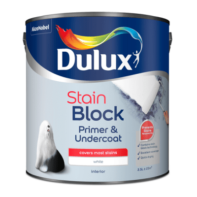 Dulux Stain Block Primer and Undercoat White