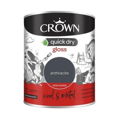 Crown Quick Dry Gloss – Anthracite