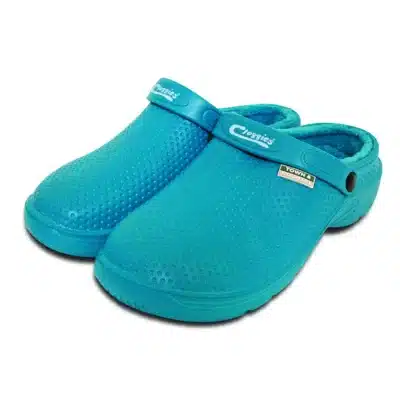 T&C Fleecy Cloggies Teal