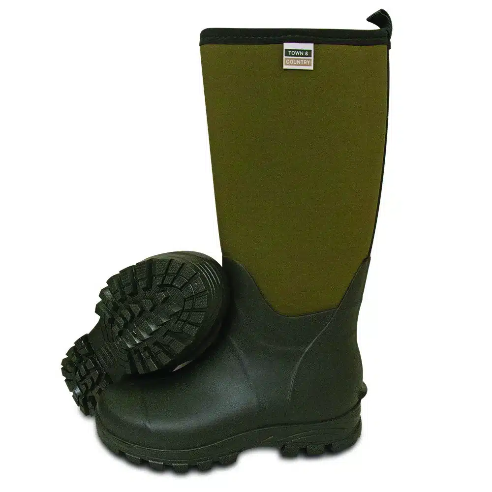 Town and Country Bainton Wellington Boots Green (Sizes 4-12) 2 T&C Bainton Wellington Boots