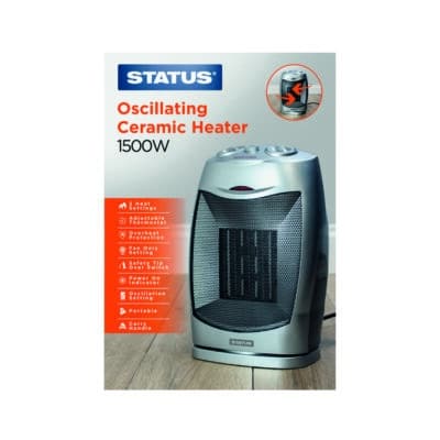 Status Ceramic Fan Heater 1500W