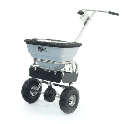 The Handy 32kg Stainless Steel Salt Spreader