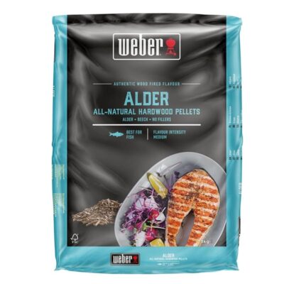 Weber Wood Pellets – Alder Wood (8 kg)