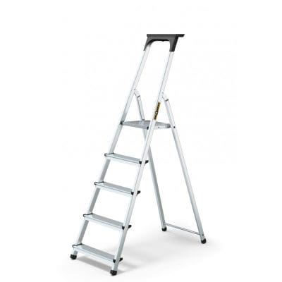 Drabest Aluminium Household Step Ladders (125kg)