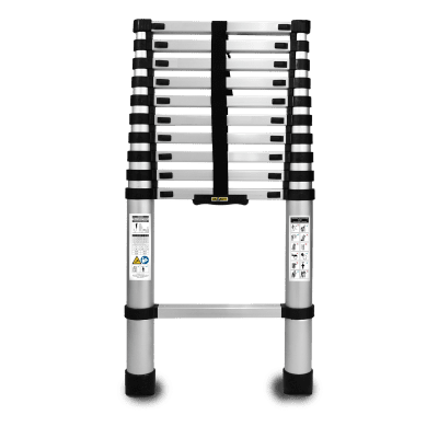 Drabest Aluminium Telescopic Ladder with 11 Steps