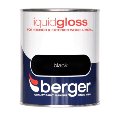 Berger Liquid Gloss – Black