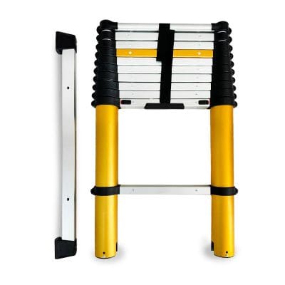 Drabest MAX Telescopic Ladder Aluminum 11 Steps 150 kg PRO