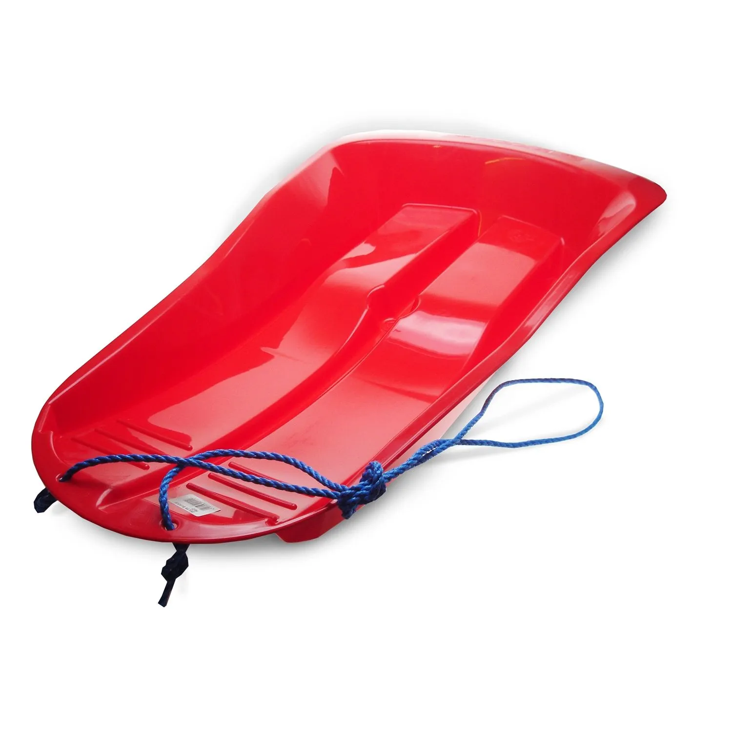 Red Plastic Snow Sledge