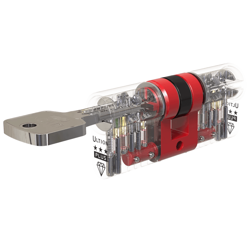 Ultion 3 Star PLUS Euro Cylinder Lock (Various Sizes) 2 Ultion 3 Star PLUS Euro Cylinder Lock inside