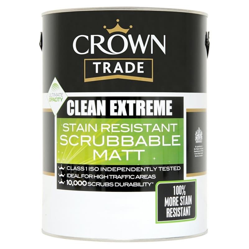 Crown Trade Clean Extreme Scrubbable Matt