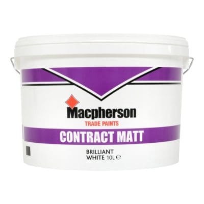Macpherson Contract Matt - White 10L