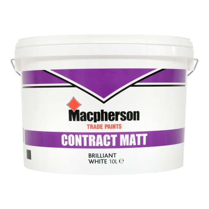 Macpherson Contract Matt - White 10L 1 Macpherson Contract Matt - White 10L