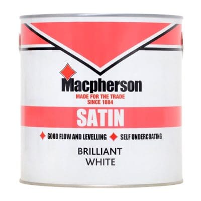 Macpherson Satin – Brilliant White