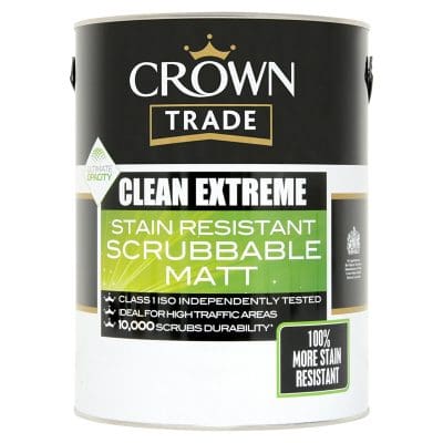 Crown Trade Clean Extreme Scrubbable Matt