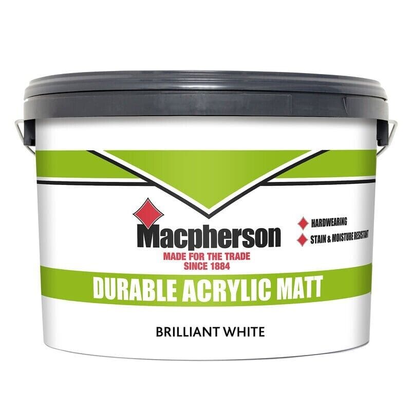 Macpherson Durable Matt – White 1 Macpherson Durable Matt – White