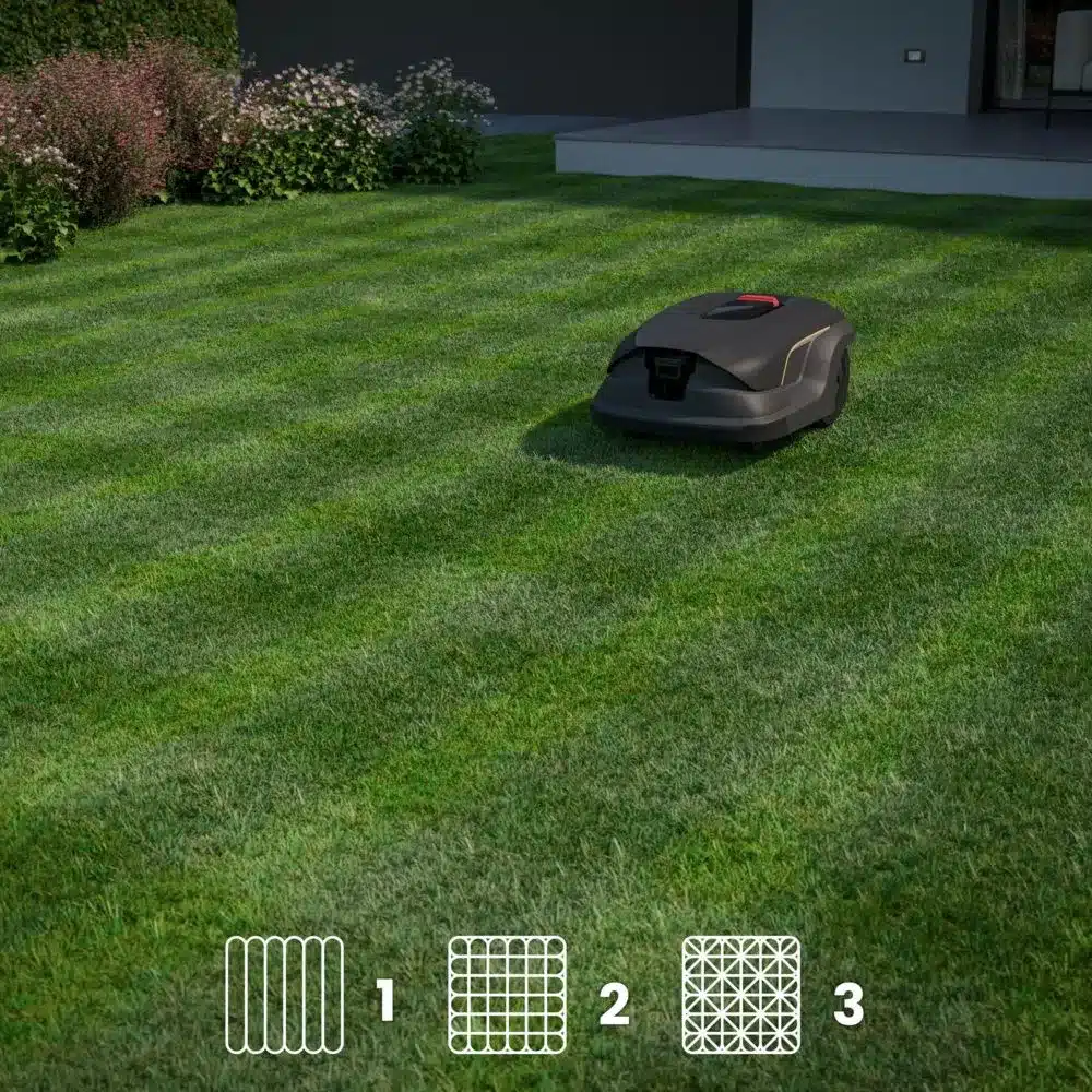 STIGA A 50V Robot Lawn Mower - 5000m2 3 STIGA A 50V Robot Lawn Mower on lawn
