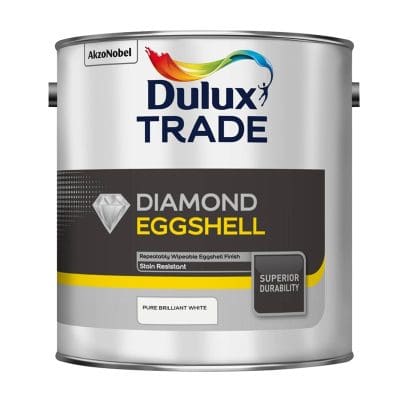 Dulux Trade Diamond Eggshell - Pure Brilliant White