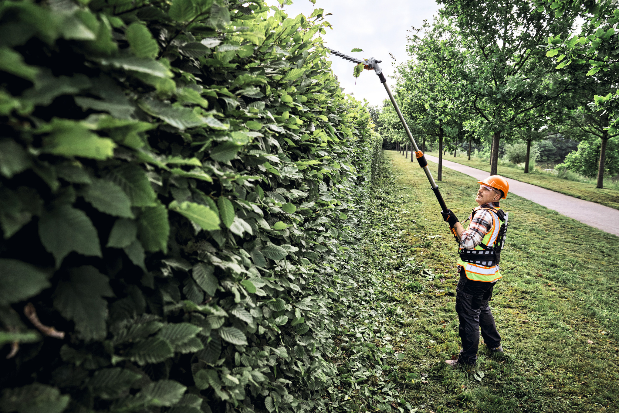 STIHL HLA 150 B Cordless Long-Reach Hedge Trimmer 2 STIHL HLA 150 B Cordless Long-Reach Hedge Trimmer