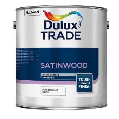 Dulux Trade Satinwood - Pure Brilliant White