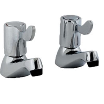 Pro Lever Bath Pillar Taps