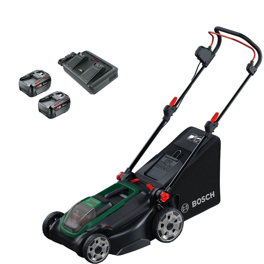 Bosch Rotak 18V2-43 Cordless Lawn Mower 1 Bosch Rotak 18V2-43 Cordless Lawn Mower