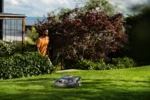 Husqvarna Automower 312V in garden