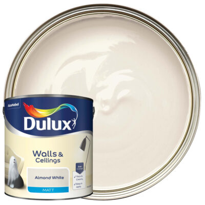 Dulux Matt Emulsion Paint - Almond White 2.5L