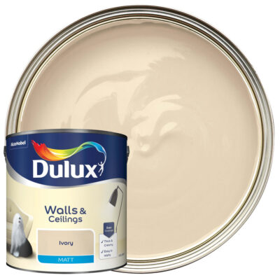 Dulux Matt Emulsion Paint - Ivory 2.5L