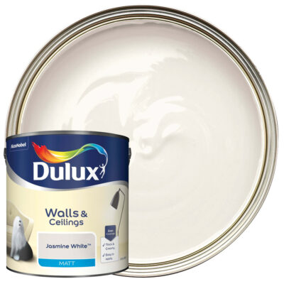 Dulux Matt Emulsion Paint - Jasmine White 2.5L