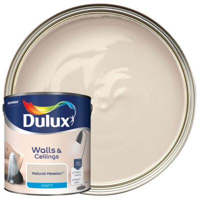 Dulux Matt Emulsion Paint - Natural Hessian 2.5L