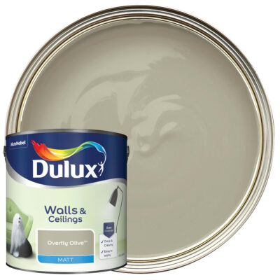 Dulux Matt Emulsion Paint - Overtly Olive 2.5L